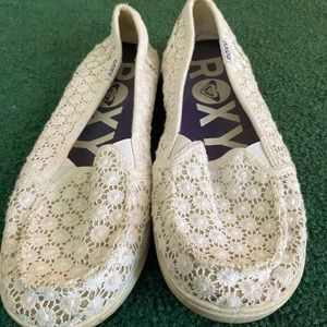 Roxy Lace Slip-Ons